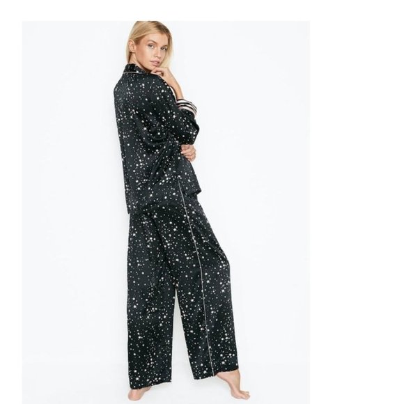 VICTORIA'S SECRET SATIN AFTERHOURS PJ SET XL - Picture 9 of 9